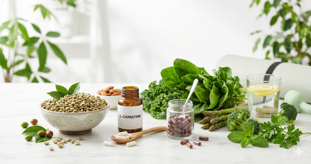 Green Coffee, L-Carnitine and Chromium: Do They Burn Fat