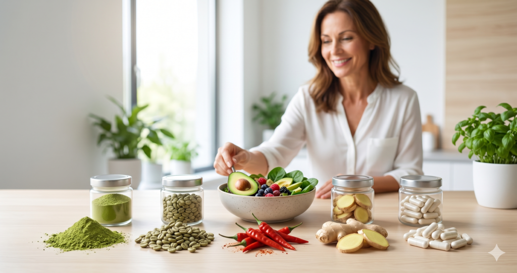 5 Thermogenic Ingredients Backed by Science for Women Over 40