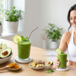 "Create a clean, professional blog header image for an article about Is Natural Metabolism Boosters That Actually Work for Women Over 40 Style: modern health blog, bright and clean. Color palette: green and white tones. Include relevant visual elements like supplements, healthy food, or wellness imagery. No text in the image. Horizontal format 1200x628 pixels."