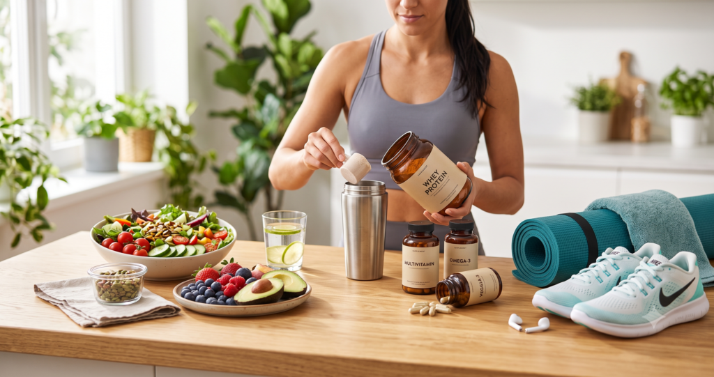 How to Combine Diet, Exercise and Supplements for Real Results