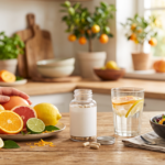"Create a clean, professional blog header image for an article about Does Citrus Burn Work Without Diet Changes Include relevant visual elements like supplements, healthy food, or wellness imagery. No text in the image. Horizontal format 1200x628 pixels."